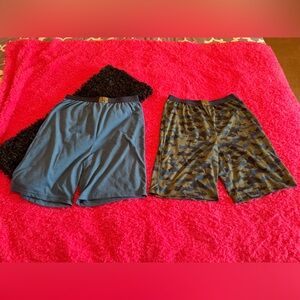 Blue and Camo Shorts boys sleepwear - set of 2